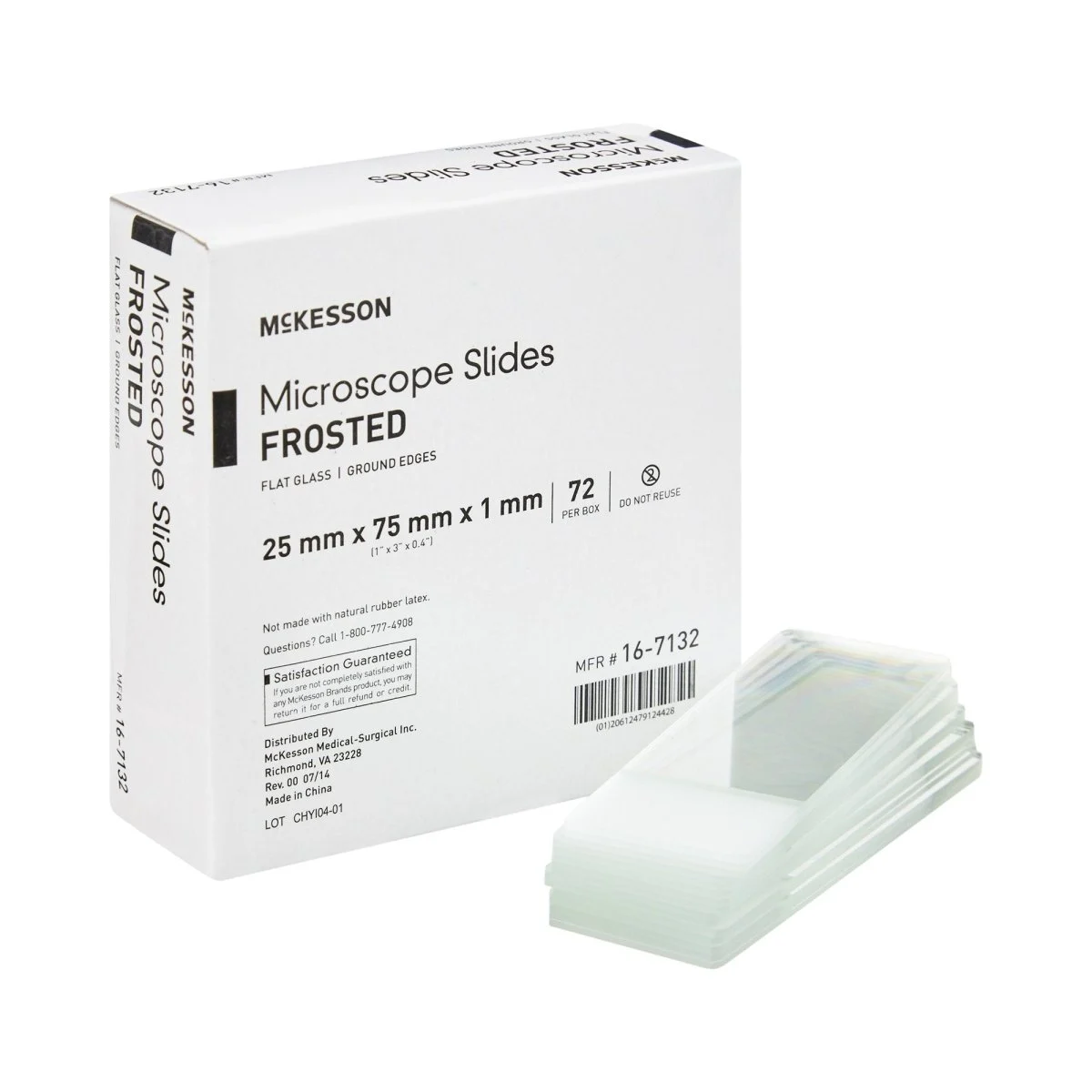 Mckesson Frosted Microscope Slide
