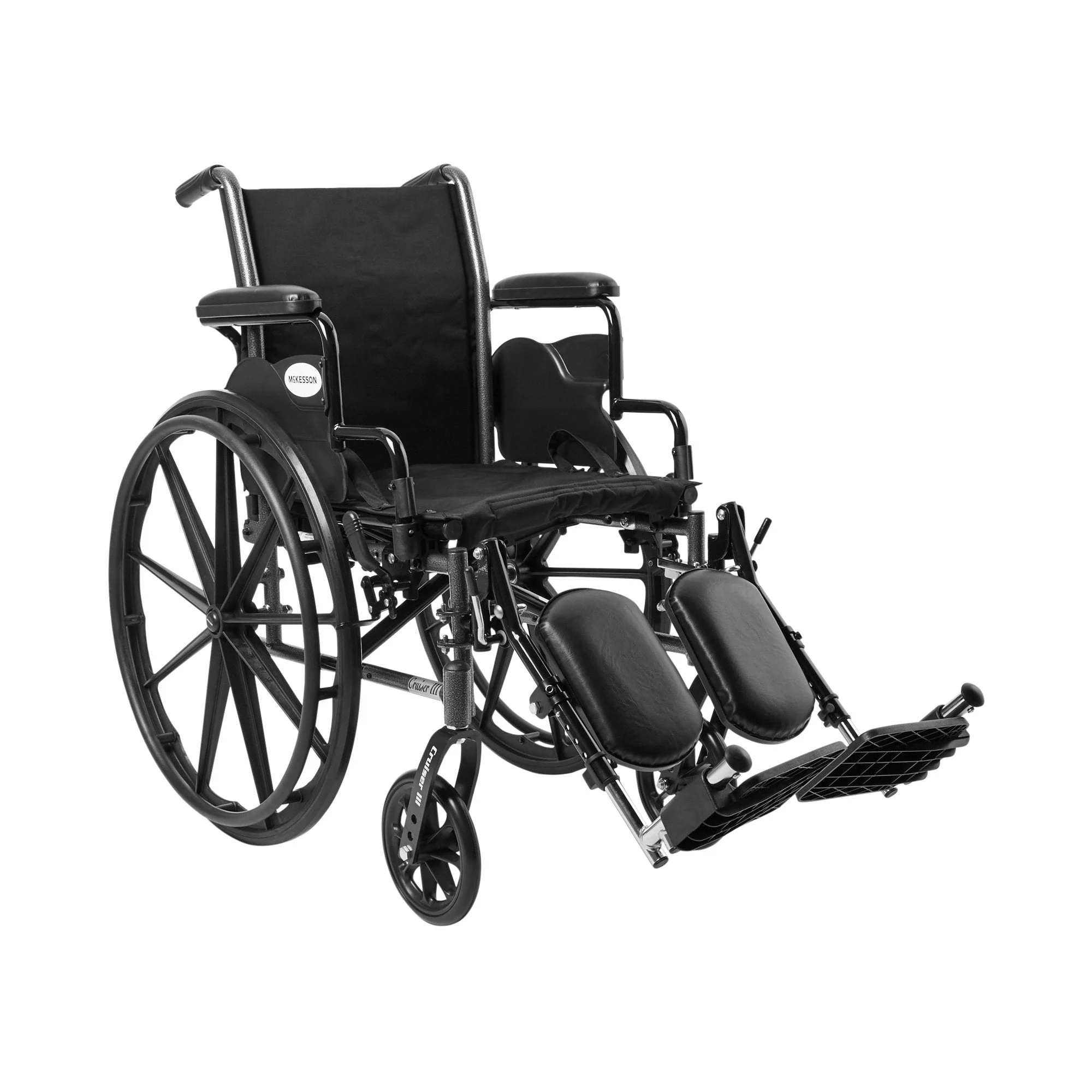 McKesson Lightweight Wheelchair Swing-Away Elevating Legrest