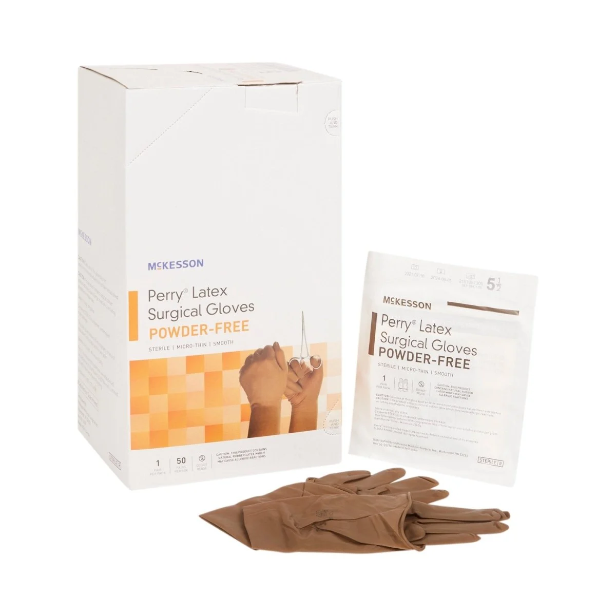 Mckesson Perry Latex Surgical Gloves
