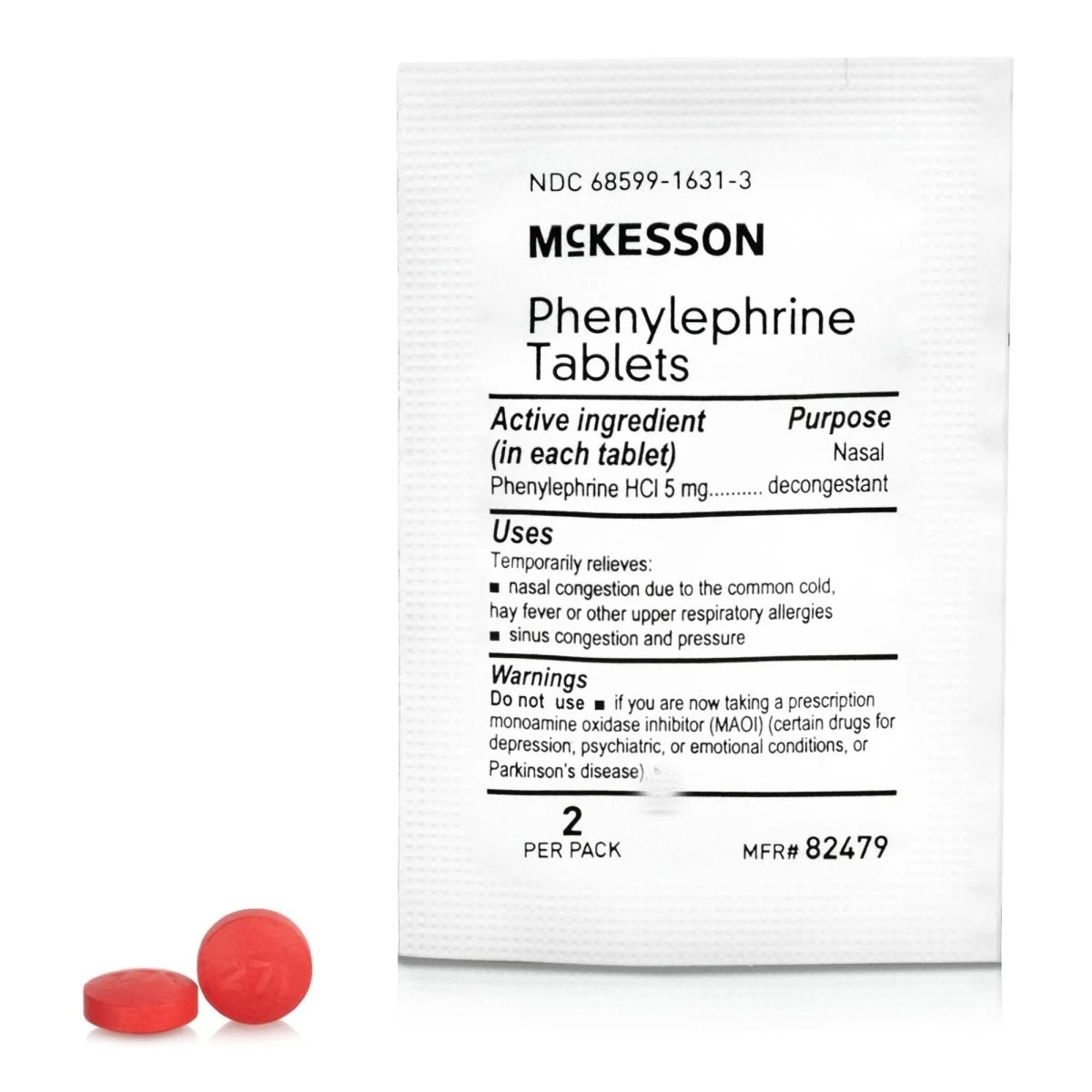 Mckesson Phenylephrine Sinus Relief