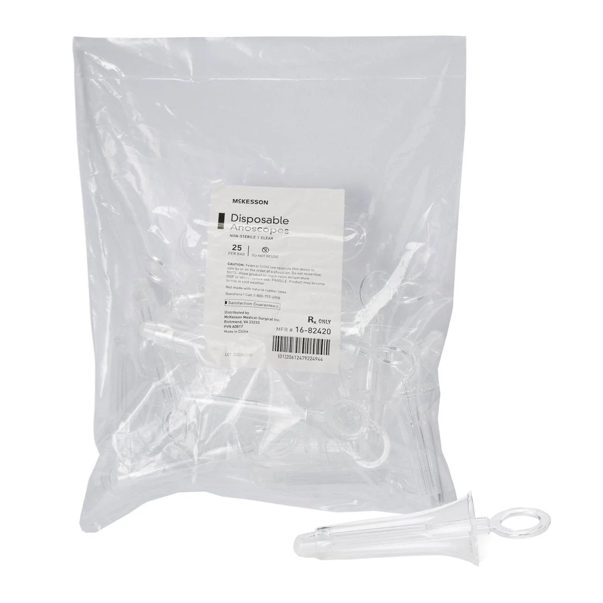 Mckesson Plastic Anoscope