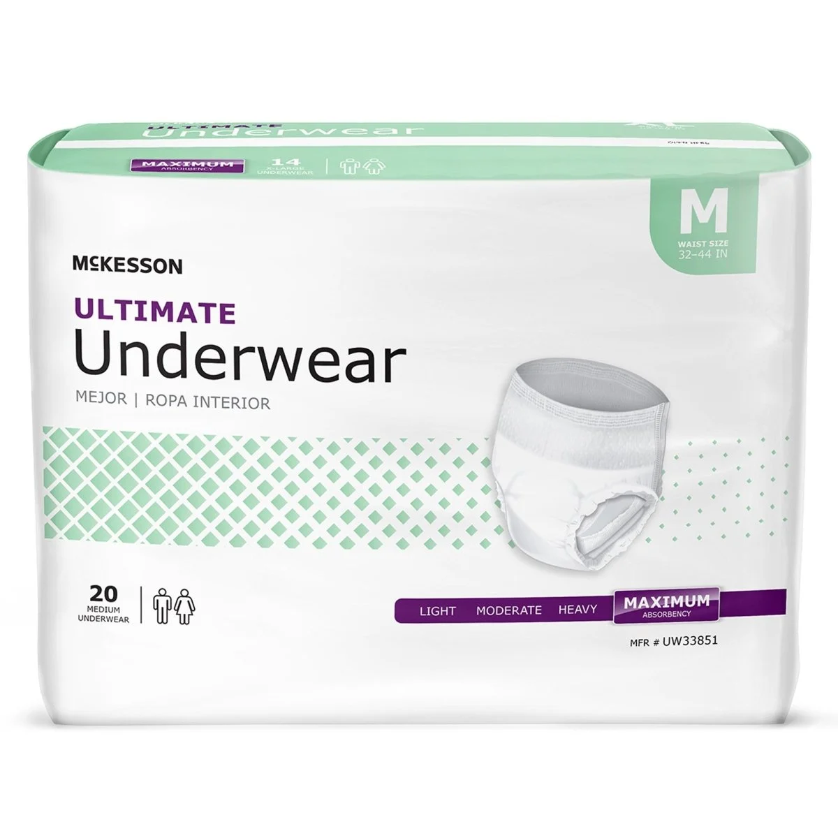 McKesson Ultimate Maximum Absorbent Underwear