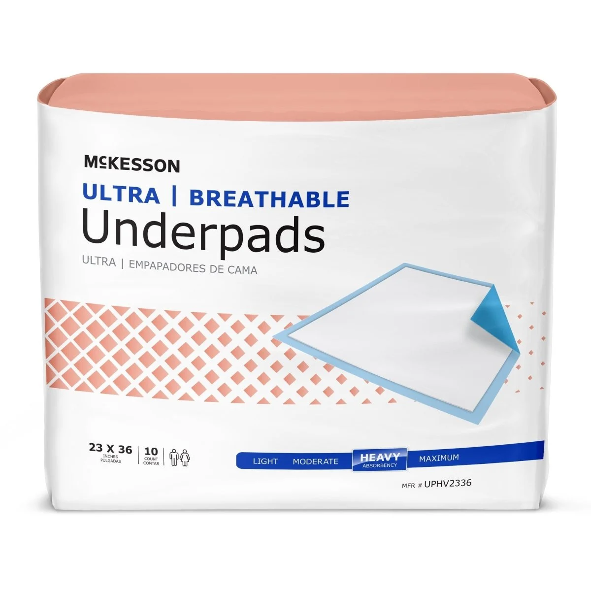 McKesson Ultra Breathable Low Air Loss Underpads
