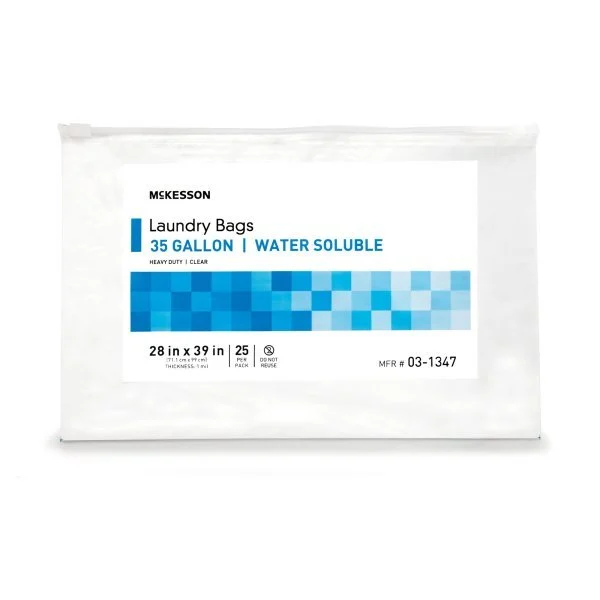 McKesson Water Soluble Laundry Bag