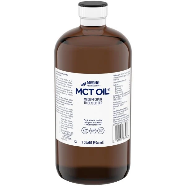 MCT Oil Unflavored Oral Supplement, 32 oz. Bottle