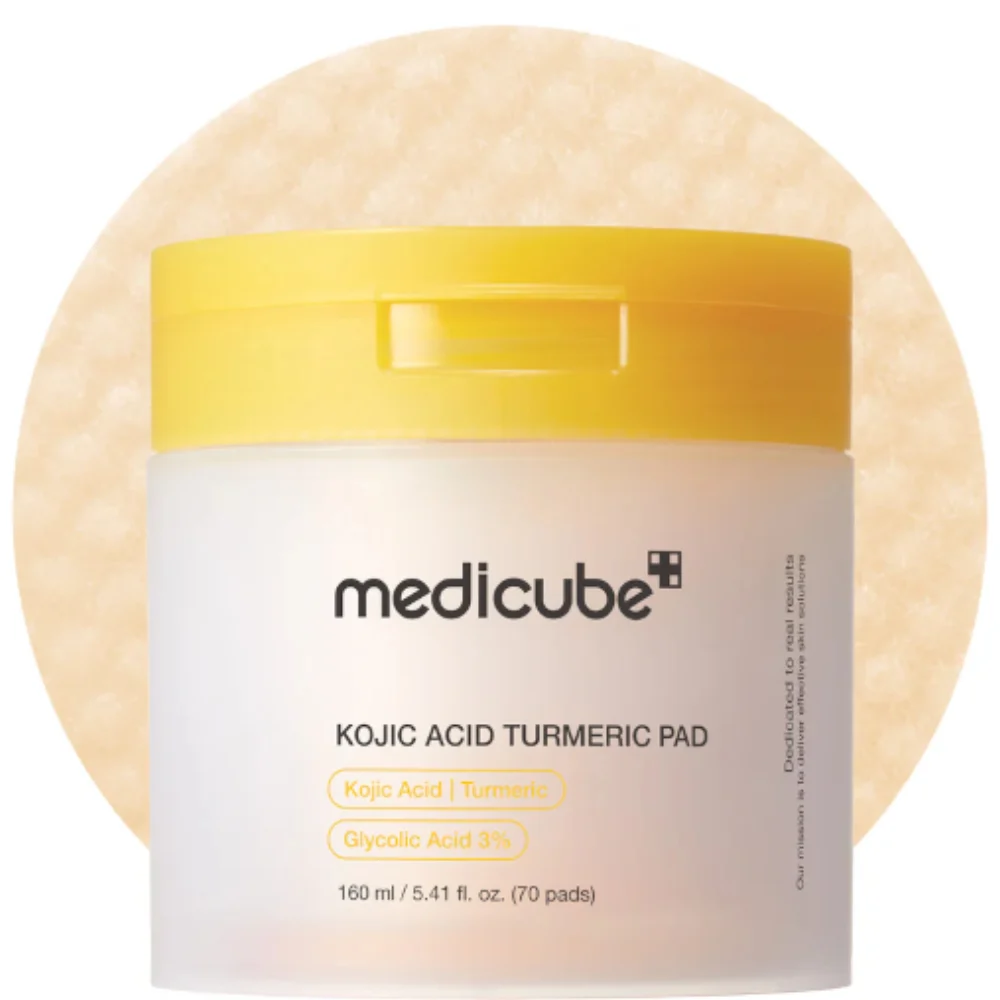 Medicube Kojic Acid Turmeric Esfoliating Pads
