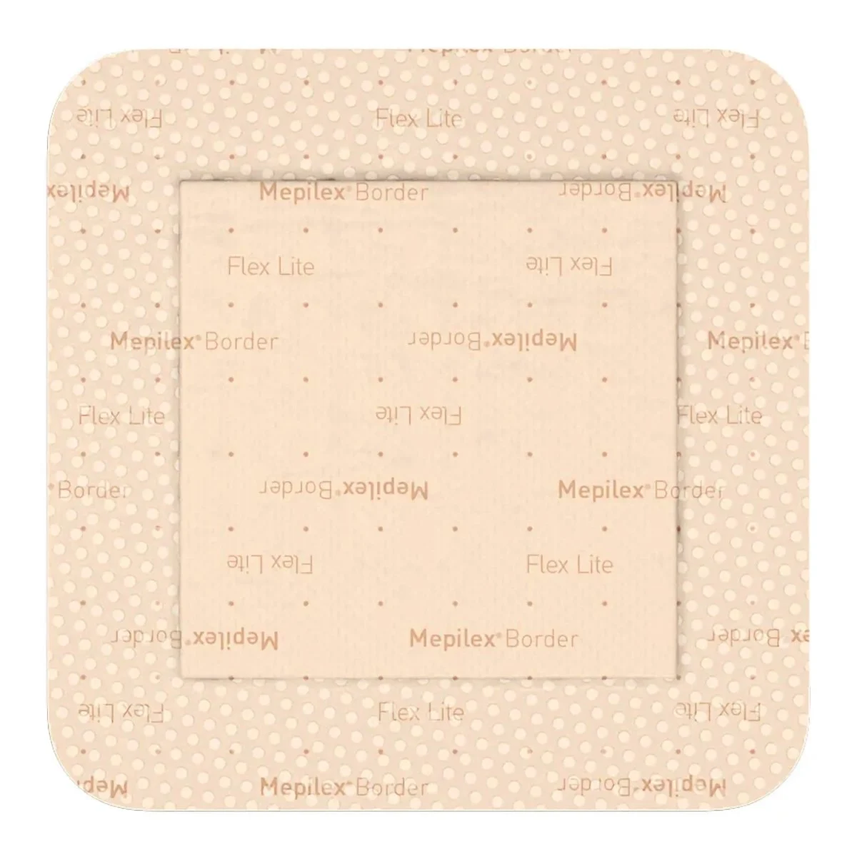 Mepilex Border Flex Lite Silicone Foam Dressing, 6 x 6 Inch