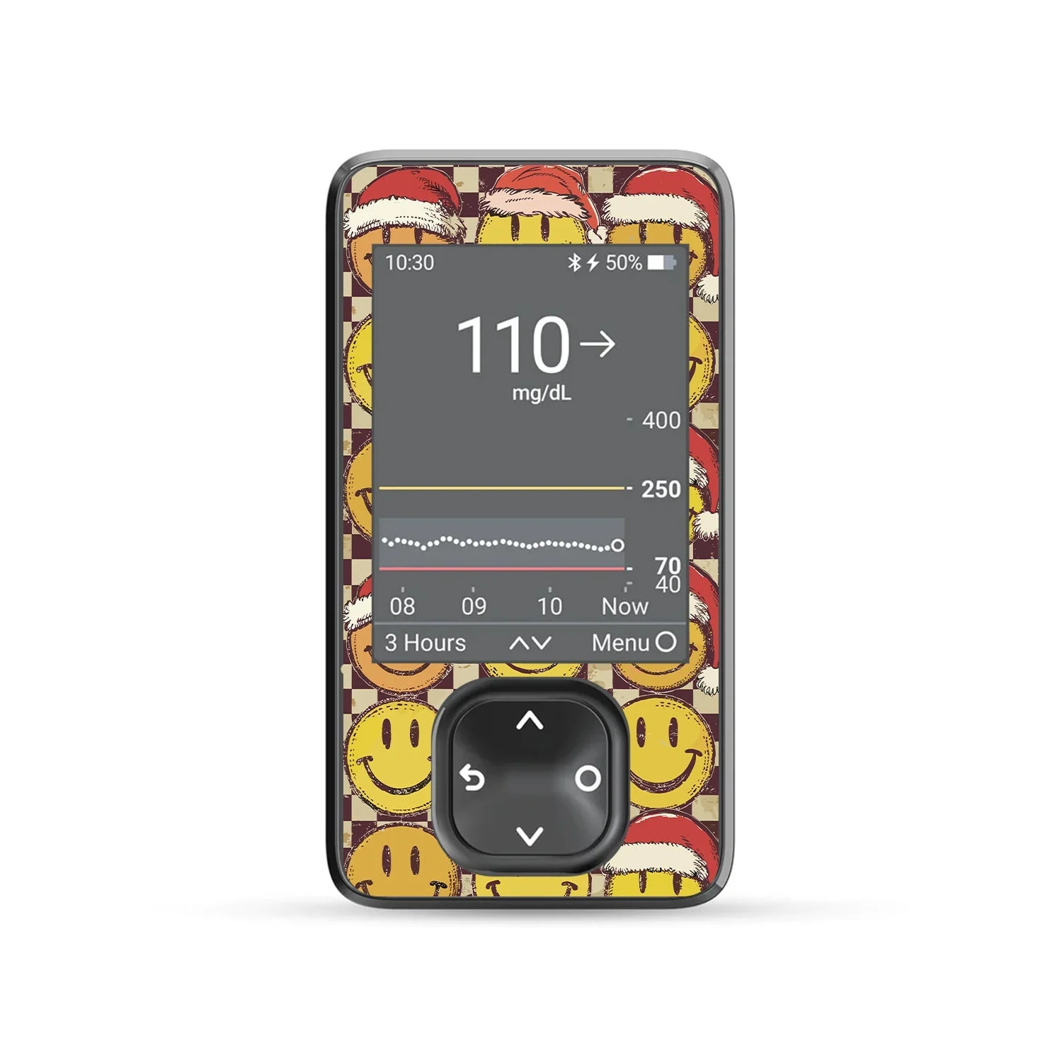 Merry Mischief Dexcom G7 and G6 Touchscreen Receiver Sticker - Pump Peelz