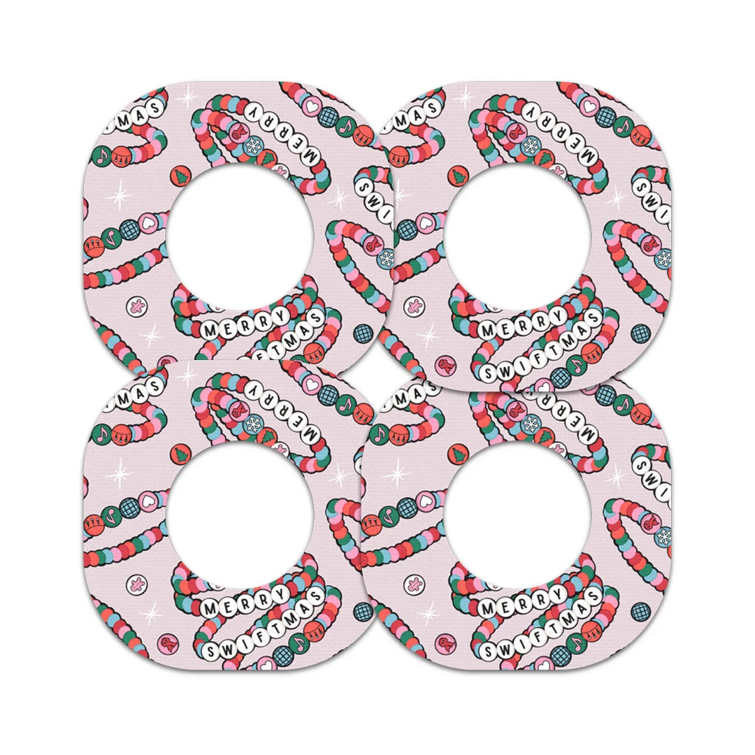 Merry Swiftmas Dexcom G7 and Stelo Patch Tape - Pump Peelz