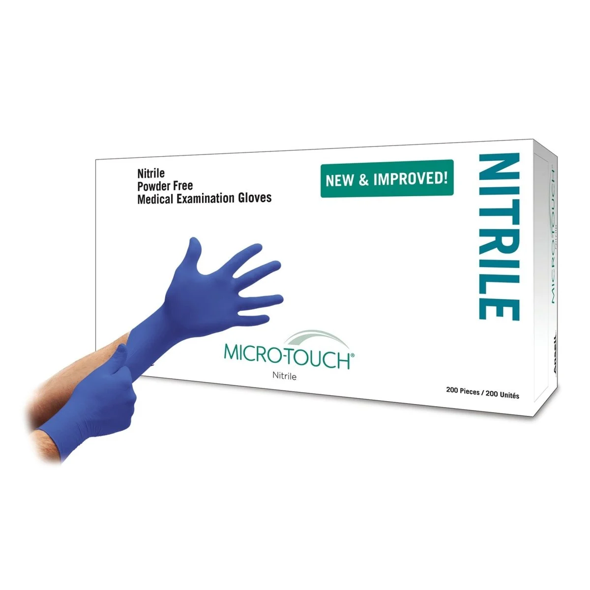Micro-Touch Nitrile Exam Gloves