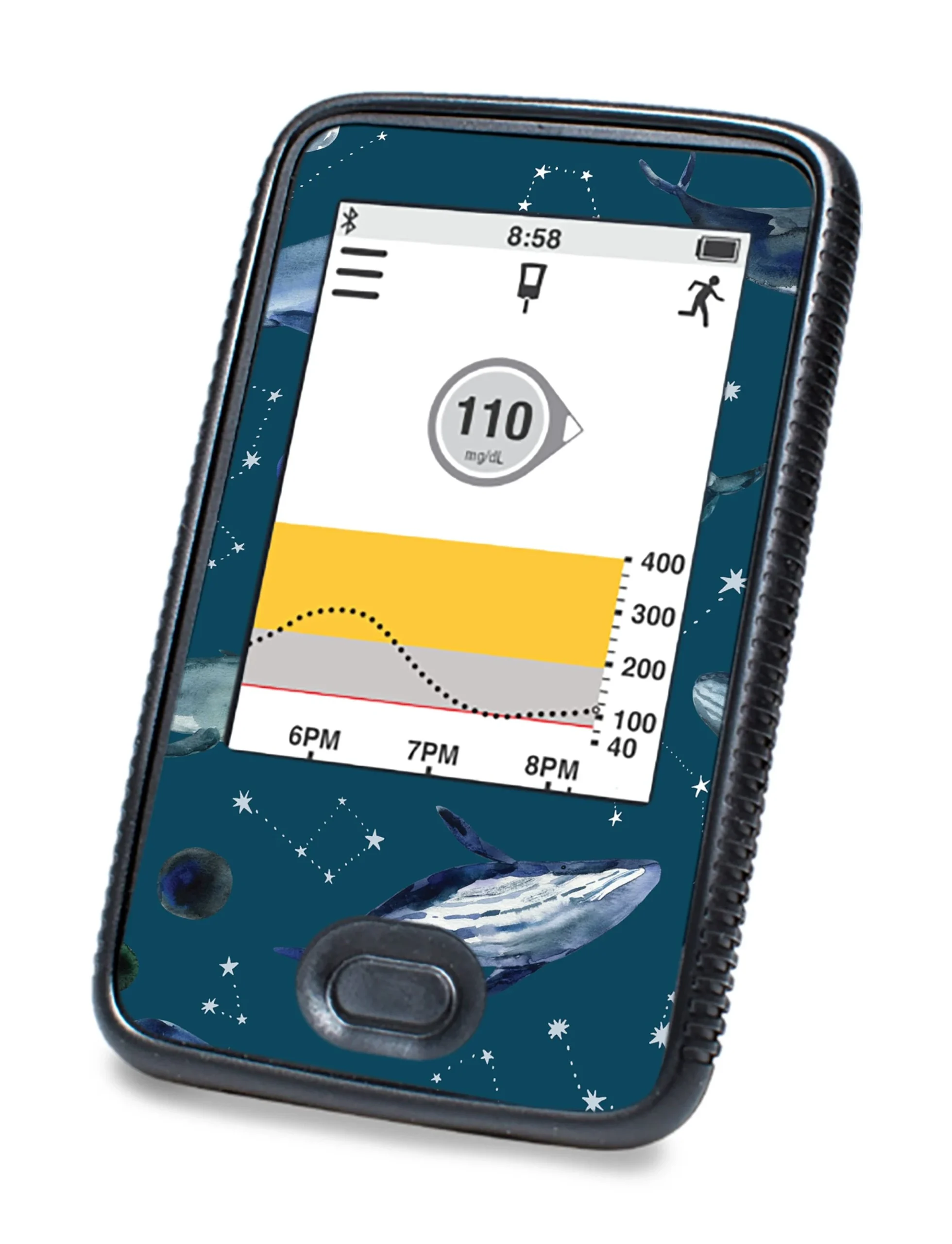 Midnight Whales Designed for DEXCOM G6 Touchscreen Receiver