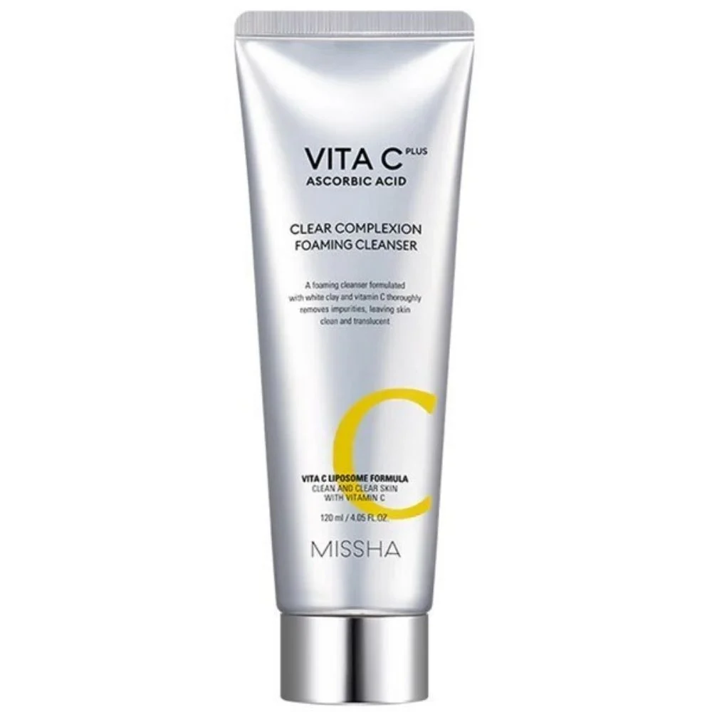 Missha Vita C Plus Clear Complexion Foaming Cleanser