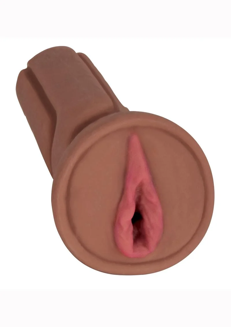 Mistress Cece Vibrating Bioskin Dual Density Stroker - Pussy
