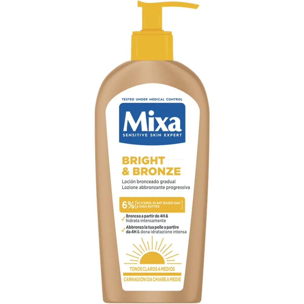Mixa Bright and Bronze Gradual Bronzing Moisturizing Lotion