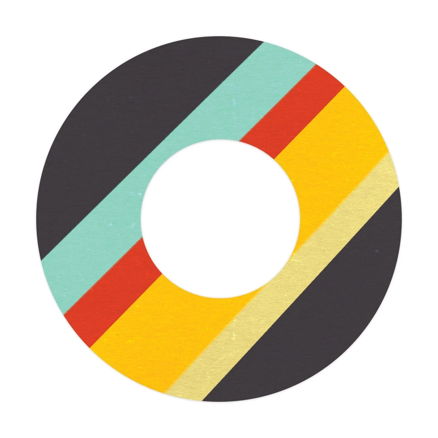 Monaco Stripes PatchTape Designed for the FreeStyle Libre 2
