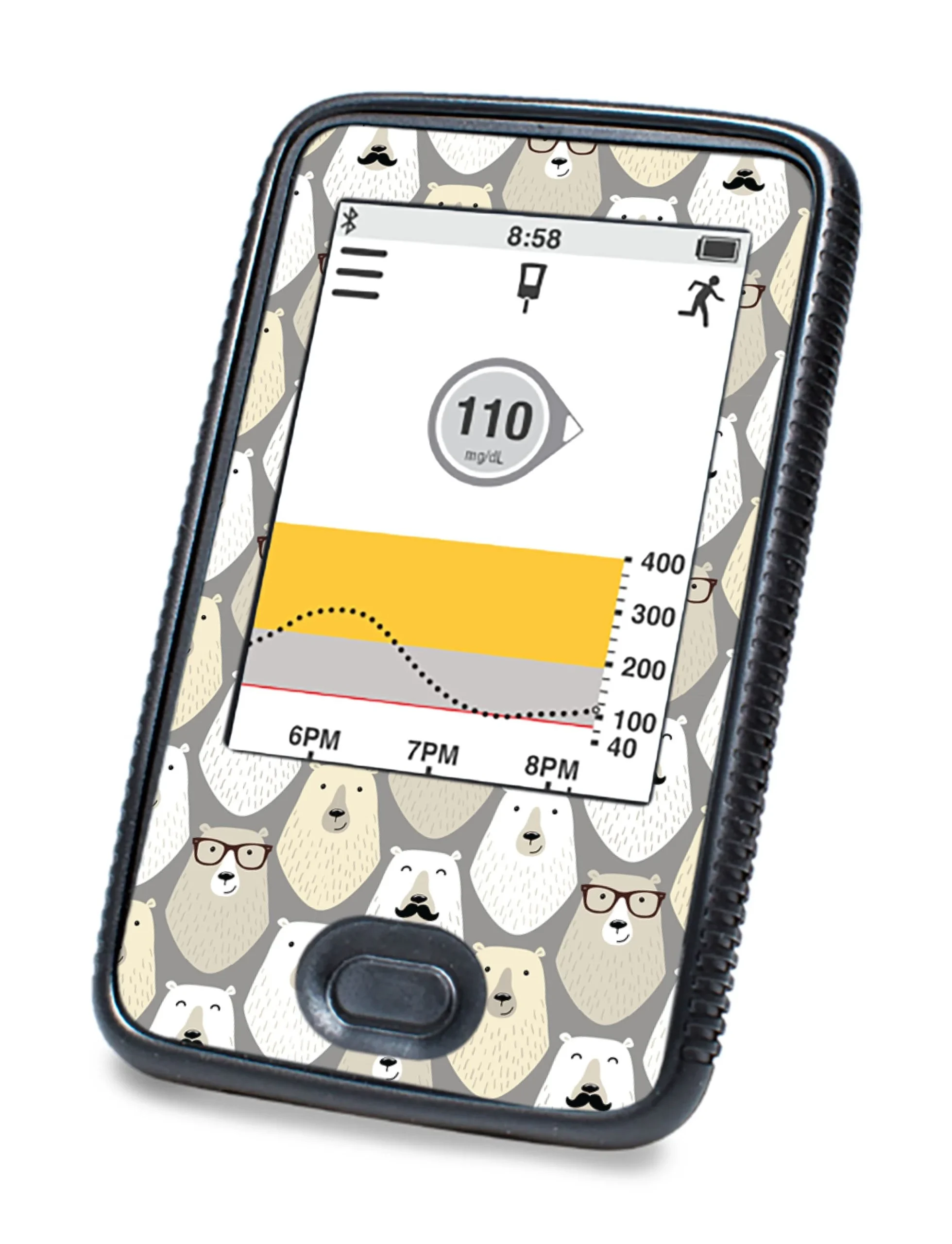 Mr. Bear Designed for DEXCOM G6 Touchscreen Receiver