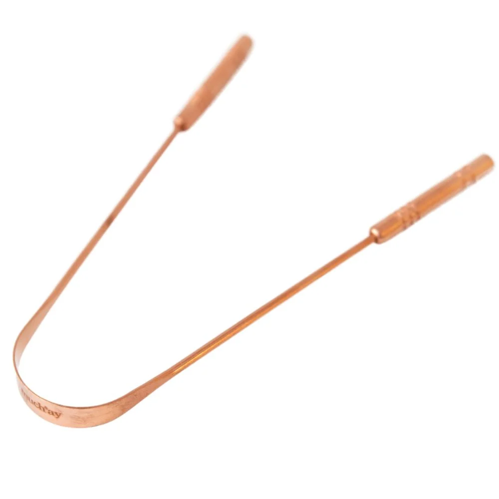Much'ay Ayurvedic Copper Tongue Scraper