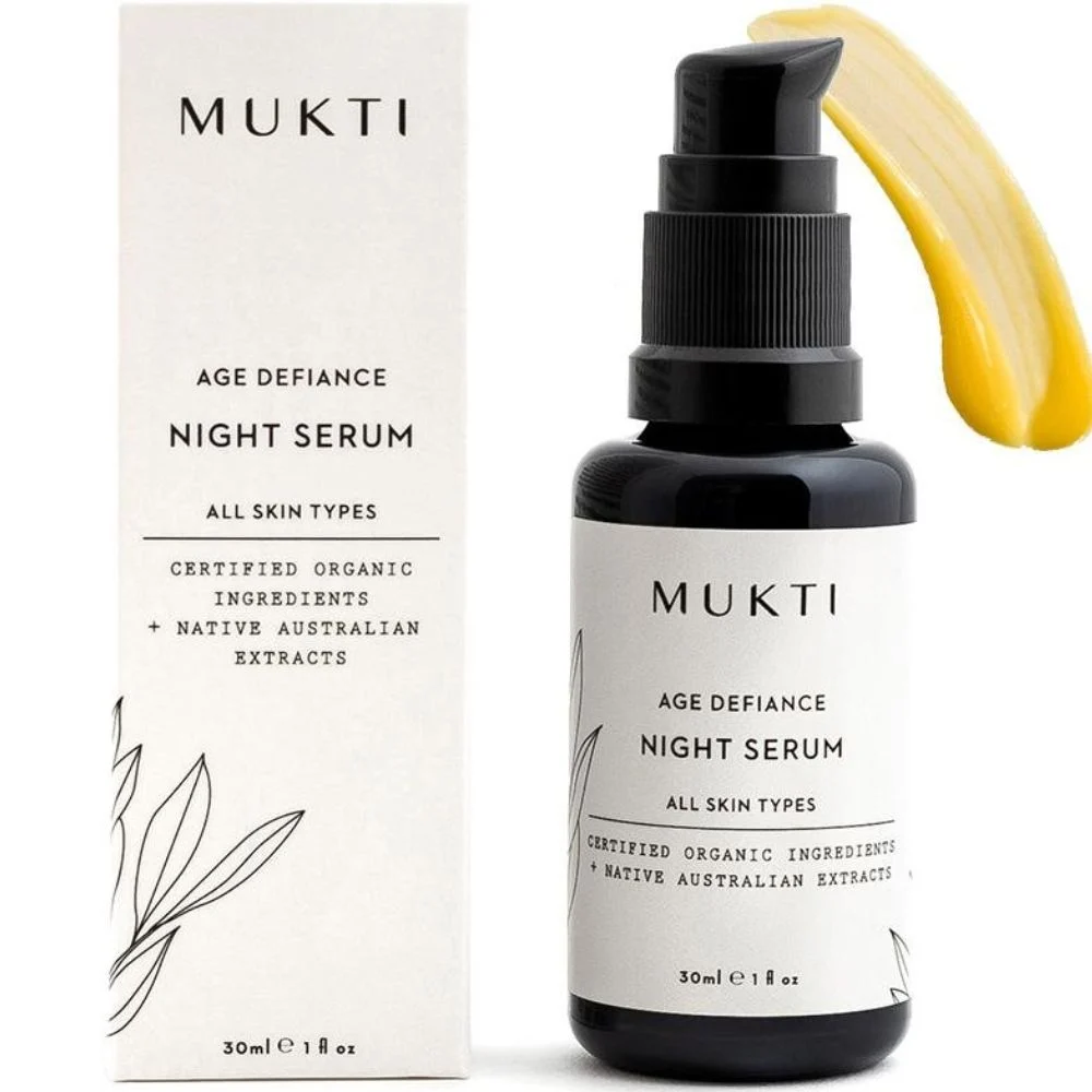 Mukti Age Defiance Night Serum for All Skin Types
