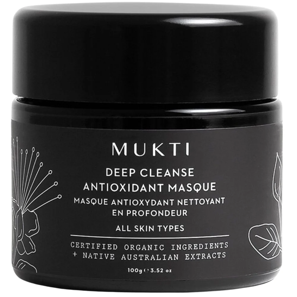 Mukti Antioxidant Deep Cleanse Masque for All Skin Types