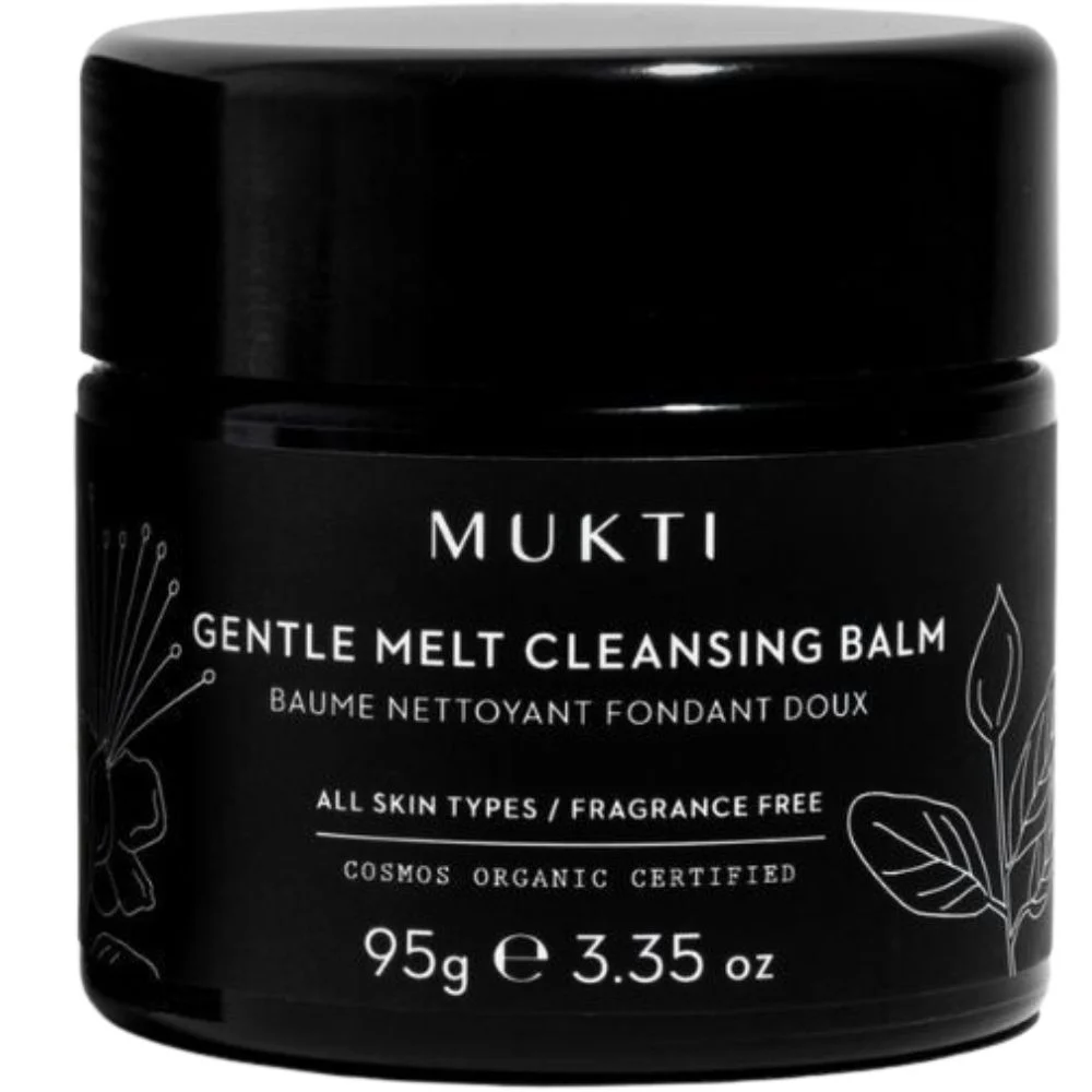 Mukti Gentle Melt Cleansing Balm for All Skin Types