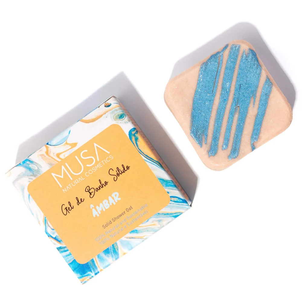 Musa Natural Cosmetics Amber Creamy Solid Shower Gel