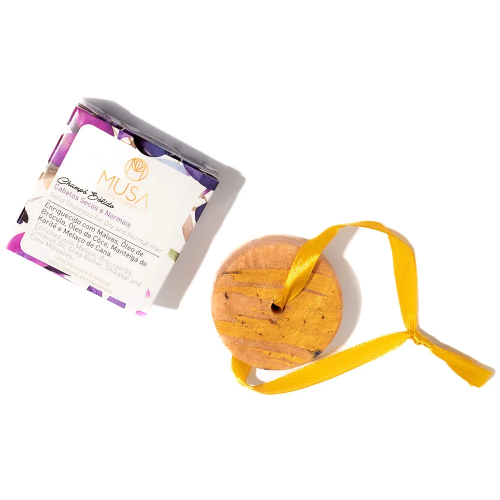 Musa Natural Cosmetics Hydrating Solid Shampoo for Dry and Normal Hair