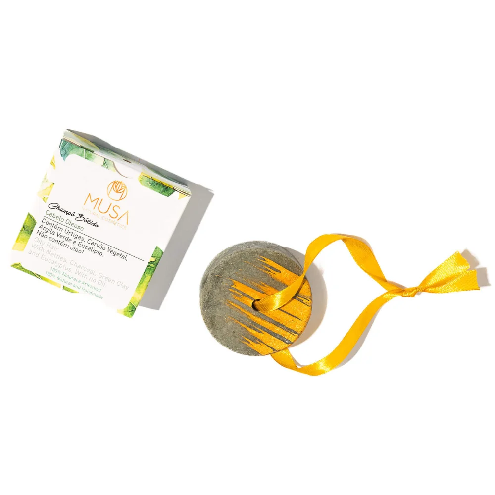 Musa Natural Cosmetics Refreshing Solid Shampoo for Oily Hair