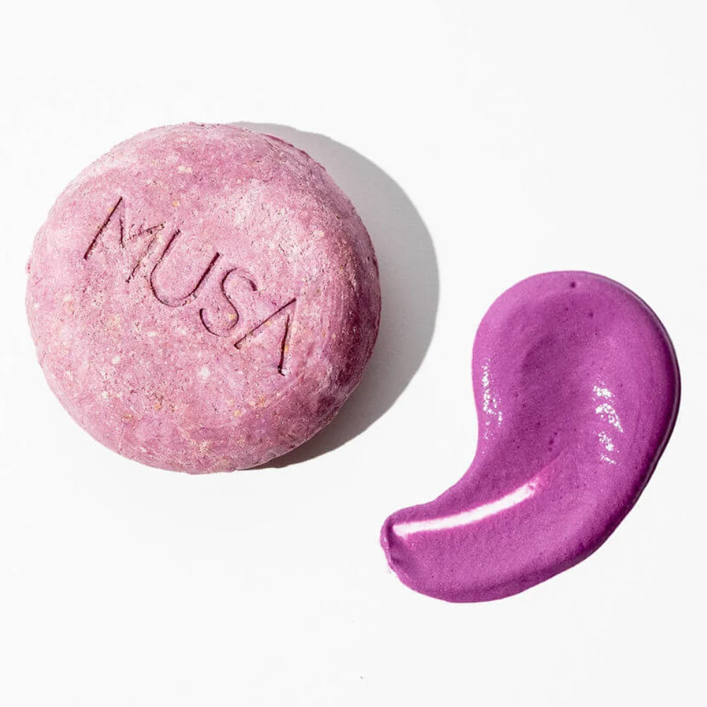 Musa Natural Cosmetics Solid Face Mask Scrub and Mask for All Skin Types
