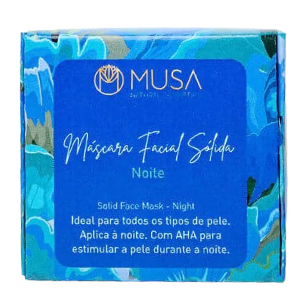 Musa Natural Cosmetics Solid Night Face Mask for All Skin Types