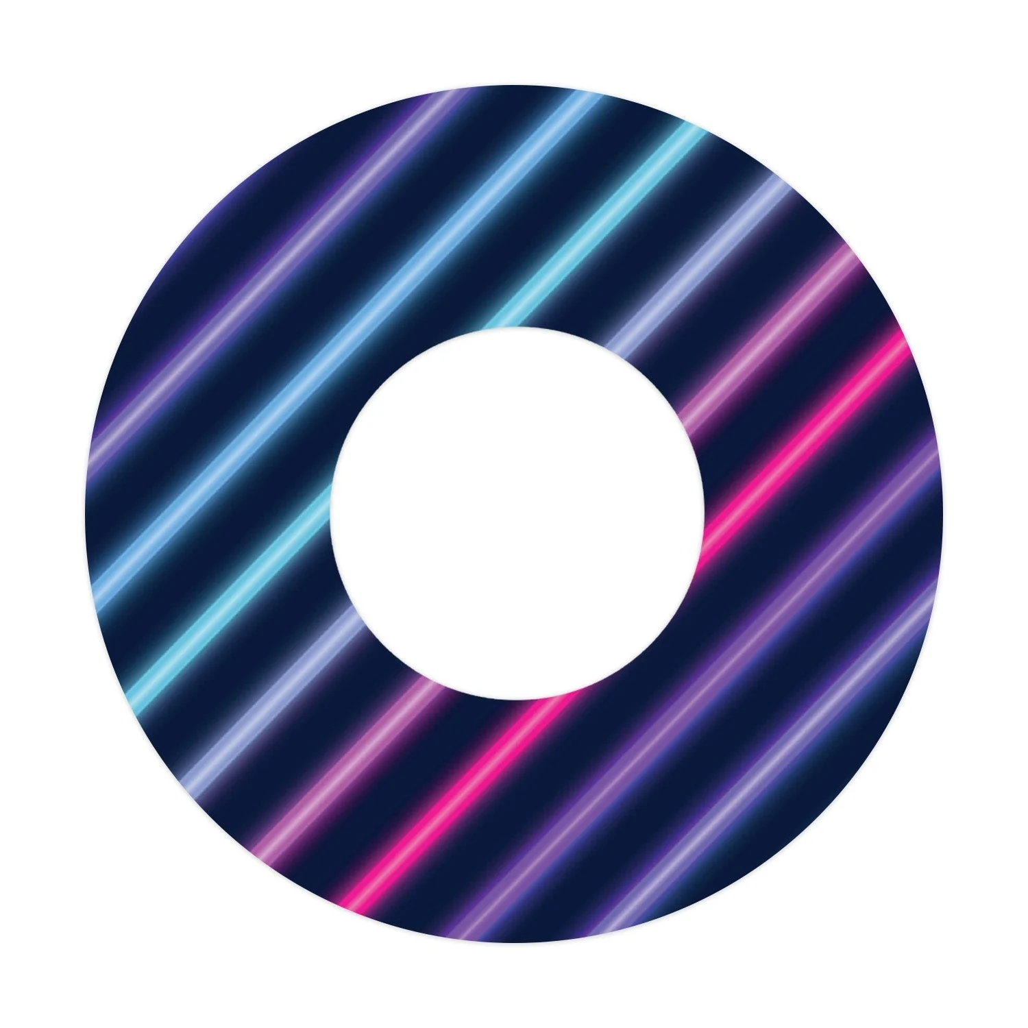 Neon Stripes PatchTape Designed for the FreeStyle Libre 2