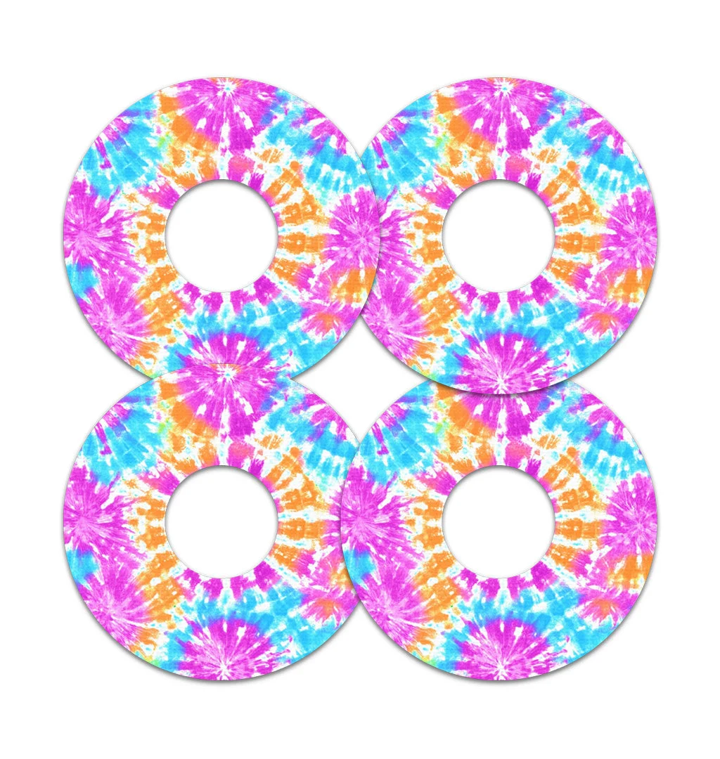 Neon Tie Dye FreeStyle Libre 3 Plus & LingoPatch Tape - Pump Peelz