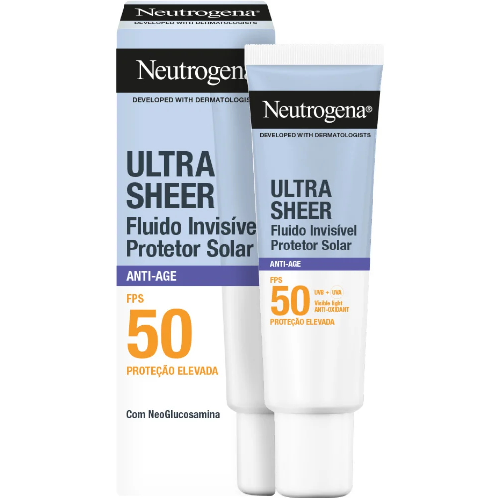 Neutrogena Ultra Sheer Invisible Anti-Aging Sun Fluid