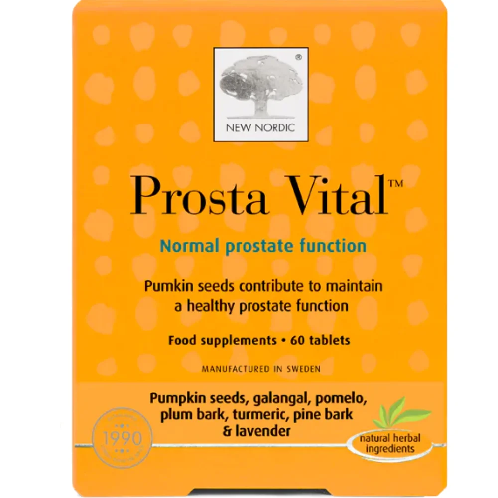 New Nordic Prosta Vital Food Supplement Normal Prostate Function