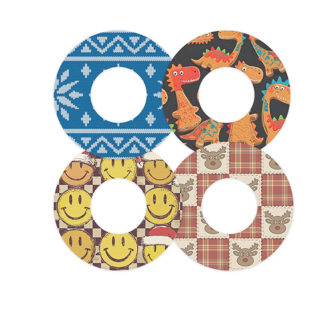 North Pole Crew Variety PatchTape Designed for the FreeStyle Libre 2 - Pump Peelz