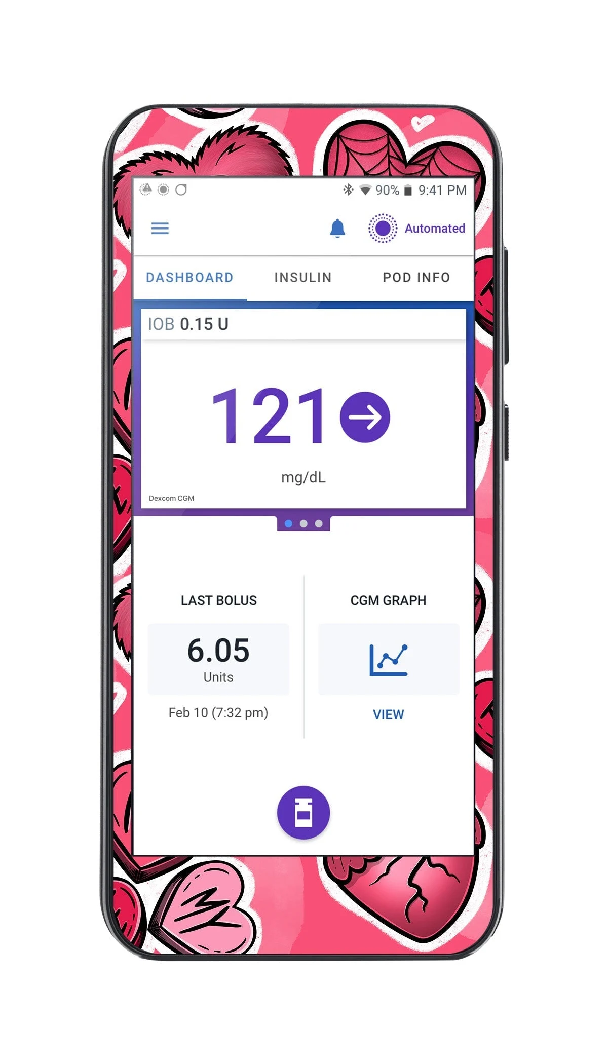 Not My Type Sticker for Omnipod 5 Controller – Pump Peelz