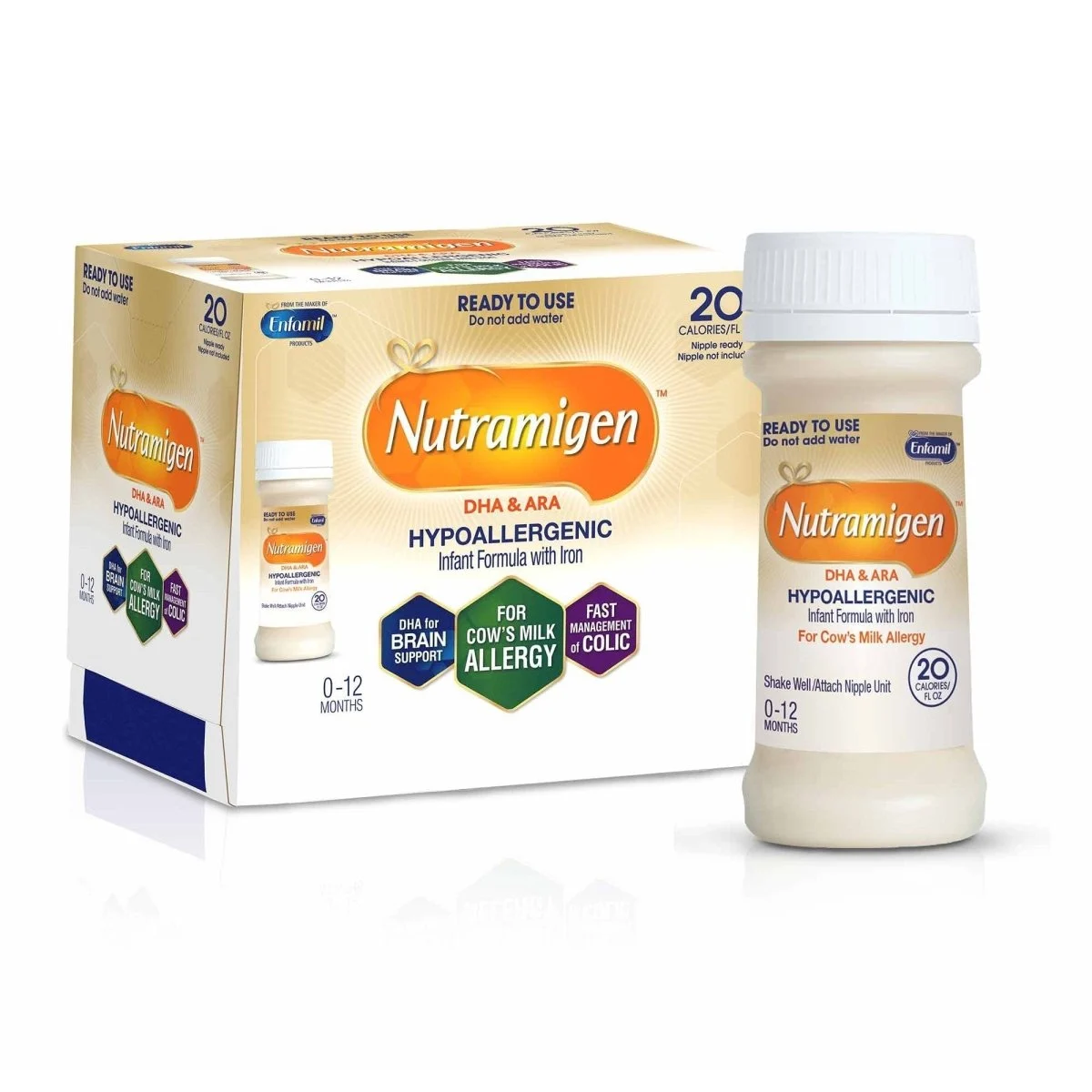 Nutramigen Ready to Use Infant Formula, 6 oz.