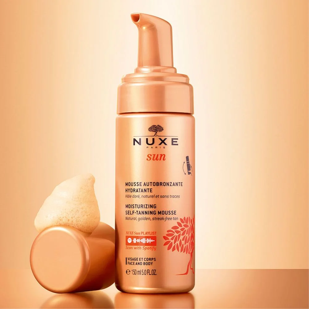Nuxe Moisturizing Self-Tanning Mousse Body and Face