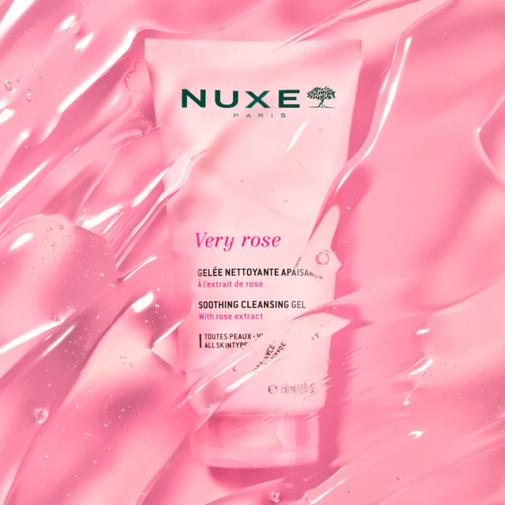 Nuxe Very Rose Soothing Cleansing Gel