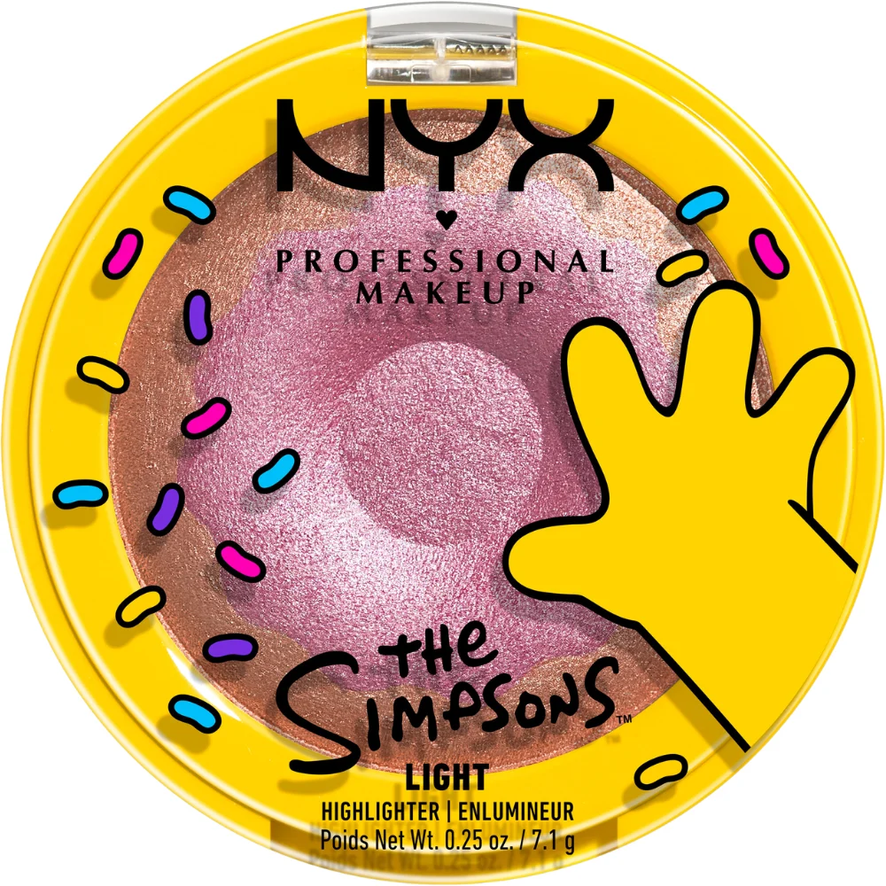 NYX Professional Makeup The Simpsons Homer Simpson Donut Face Highlighter