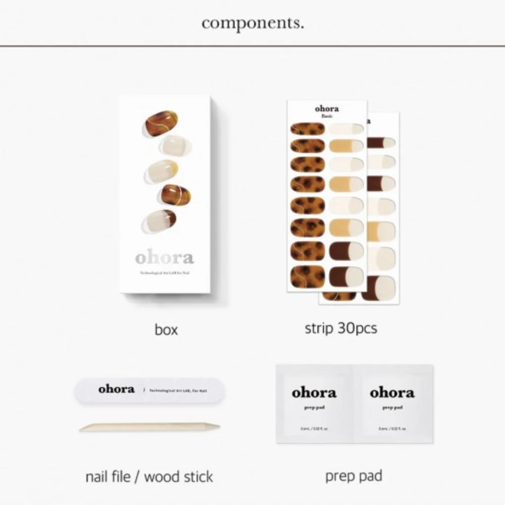 Ohora Gel Nail Strips Pro-Finish Gel
