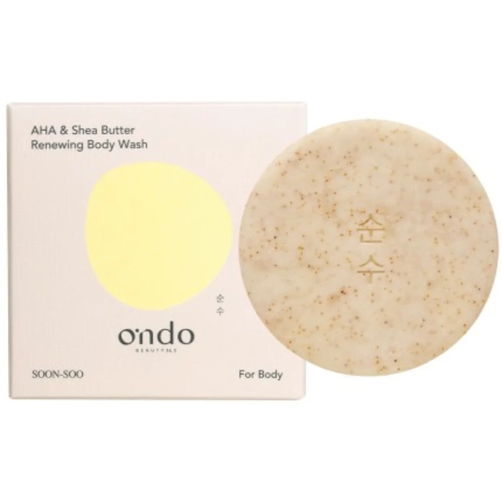 Ondo Beauty 36.5 AHA and Shea Butter Renewing Solid Body Wash