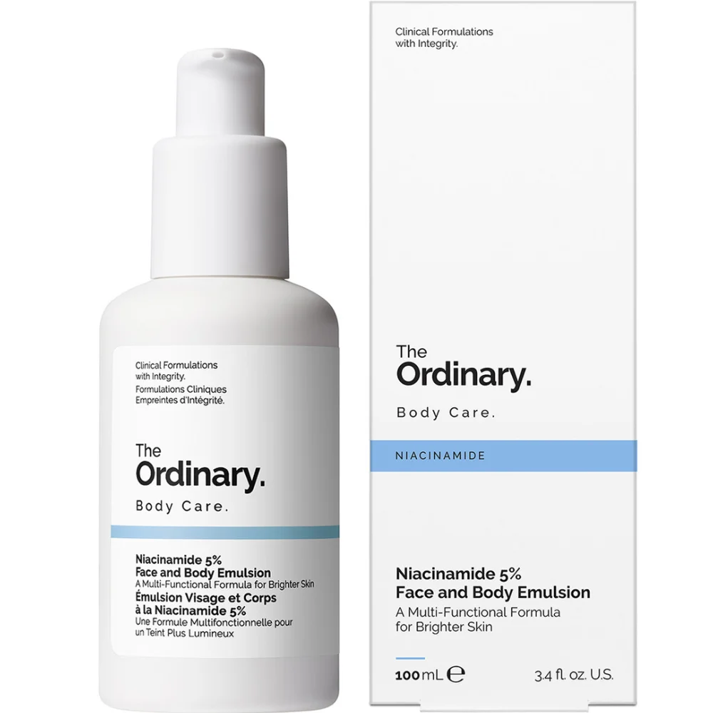 The Ordinary Niacinamide 5% Face and Body Emulsion for Brighter Skin