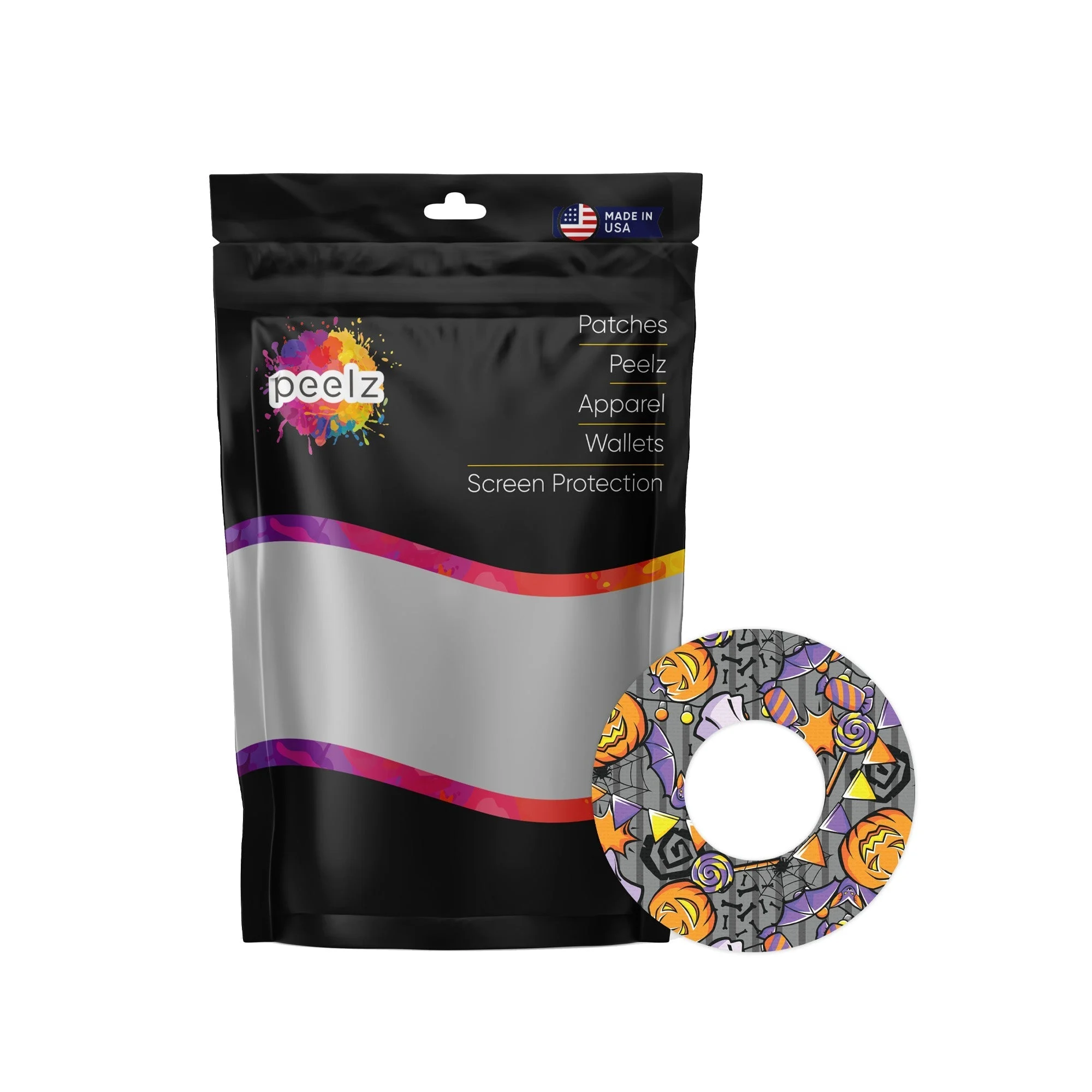 Party Halloween PatchTape Designed for the FreeStyle Libre 2