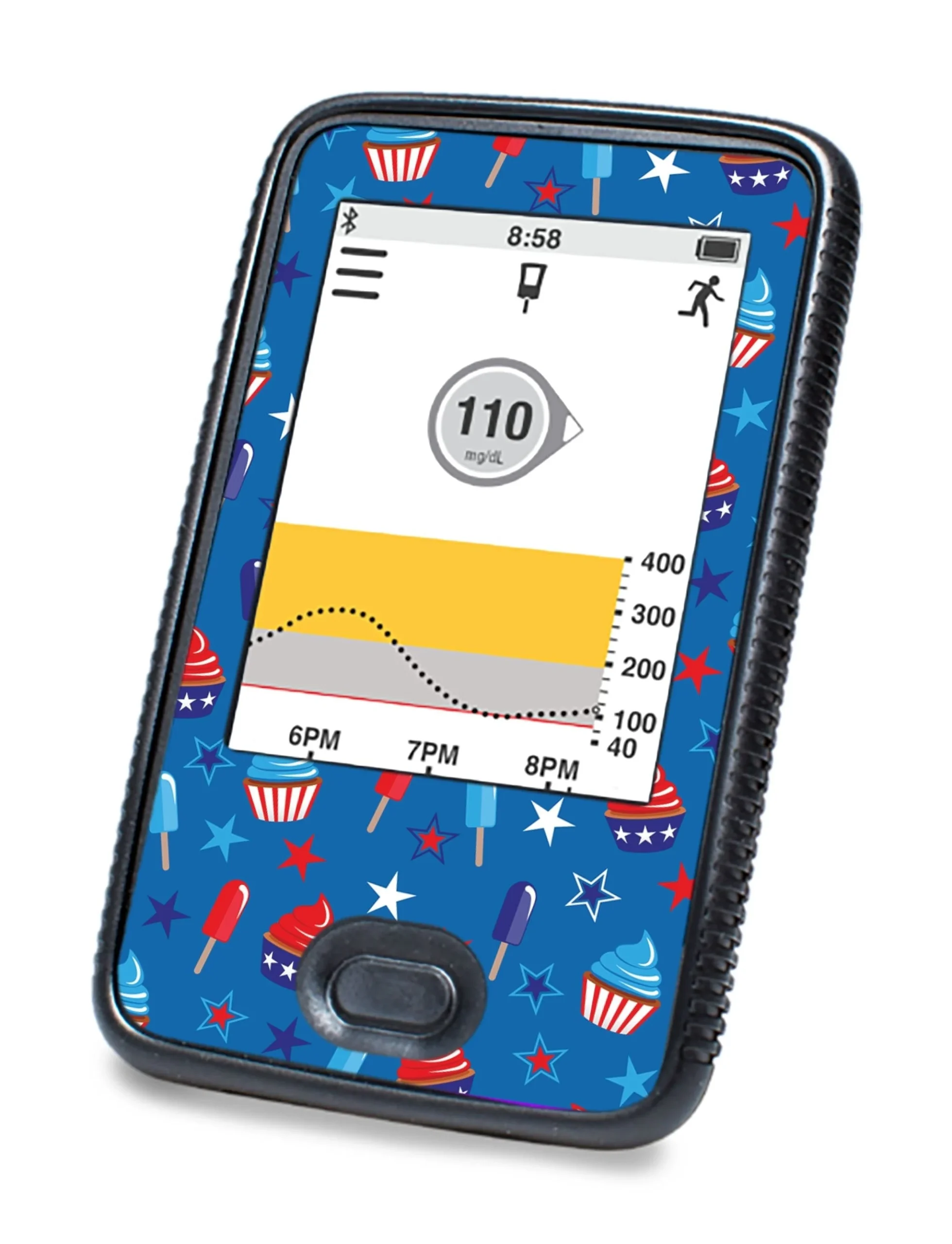 Patriotic Dessert Designed for DEXCOM G6 Touchscreen Receiver