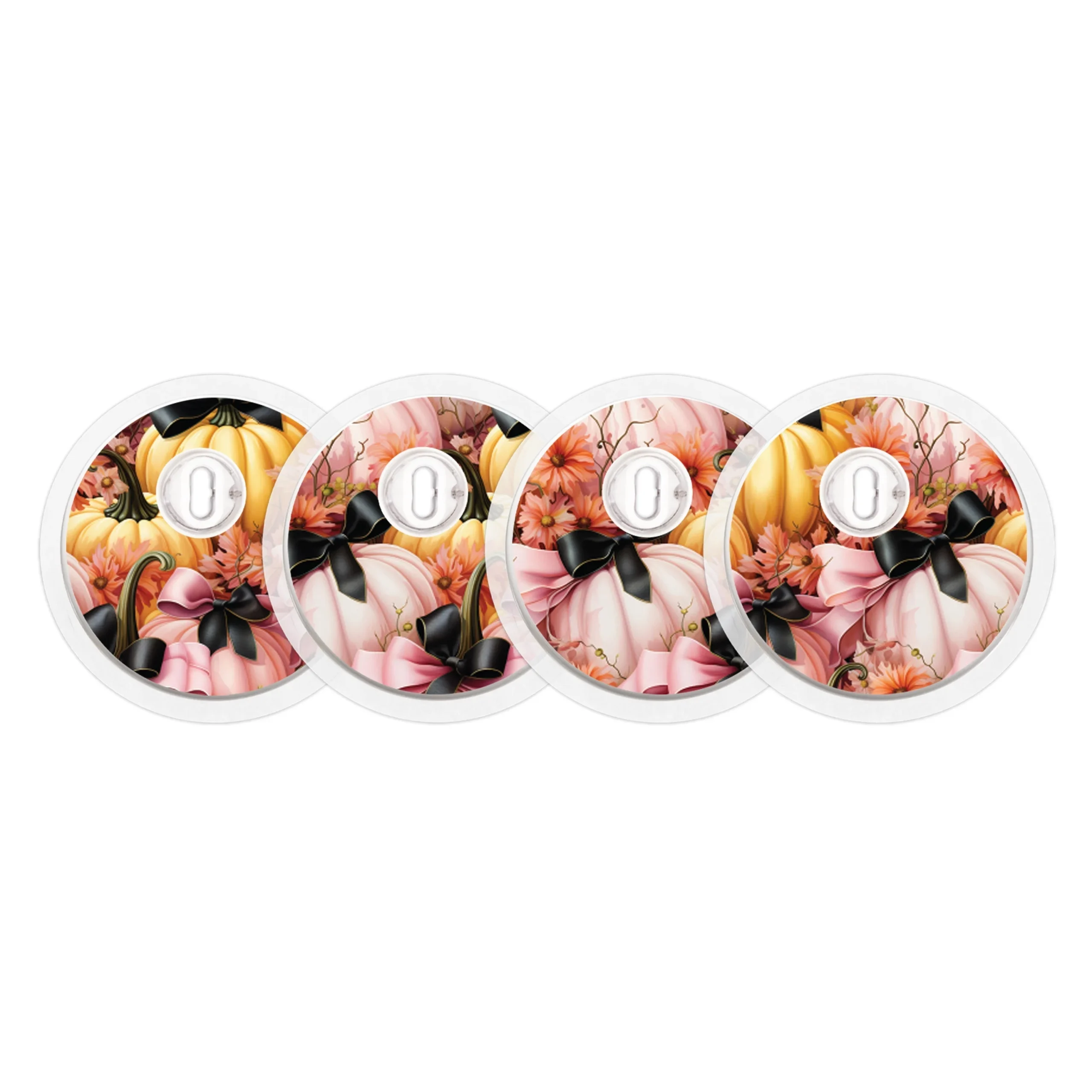 Patterned Pumpkins Designed for the FreeStyle Libre 3 Plus & LingoSensor