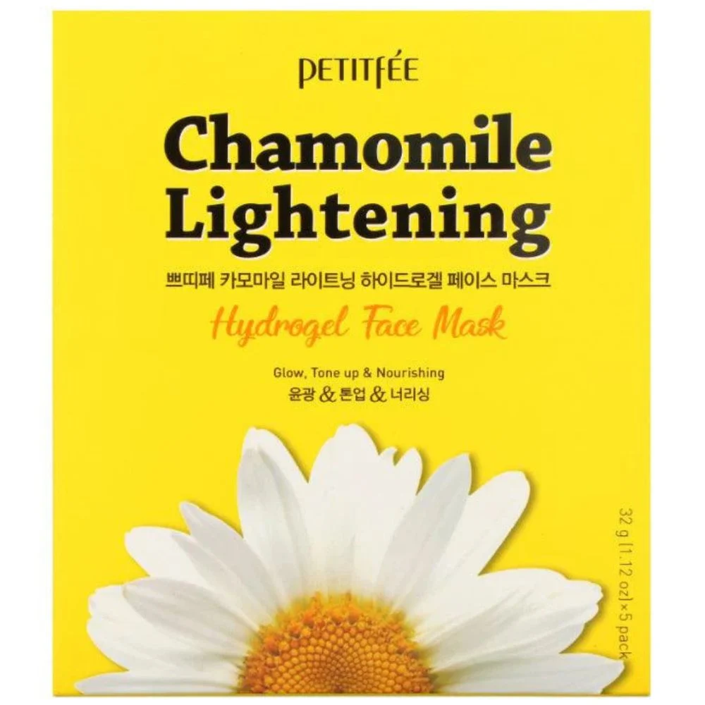 Petitfée Chamomile Lightening Hydrogel Face Mask Brightening