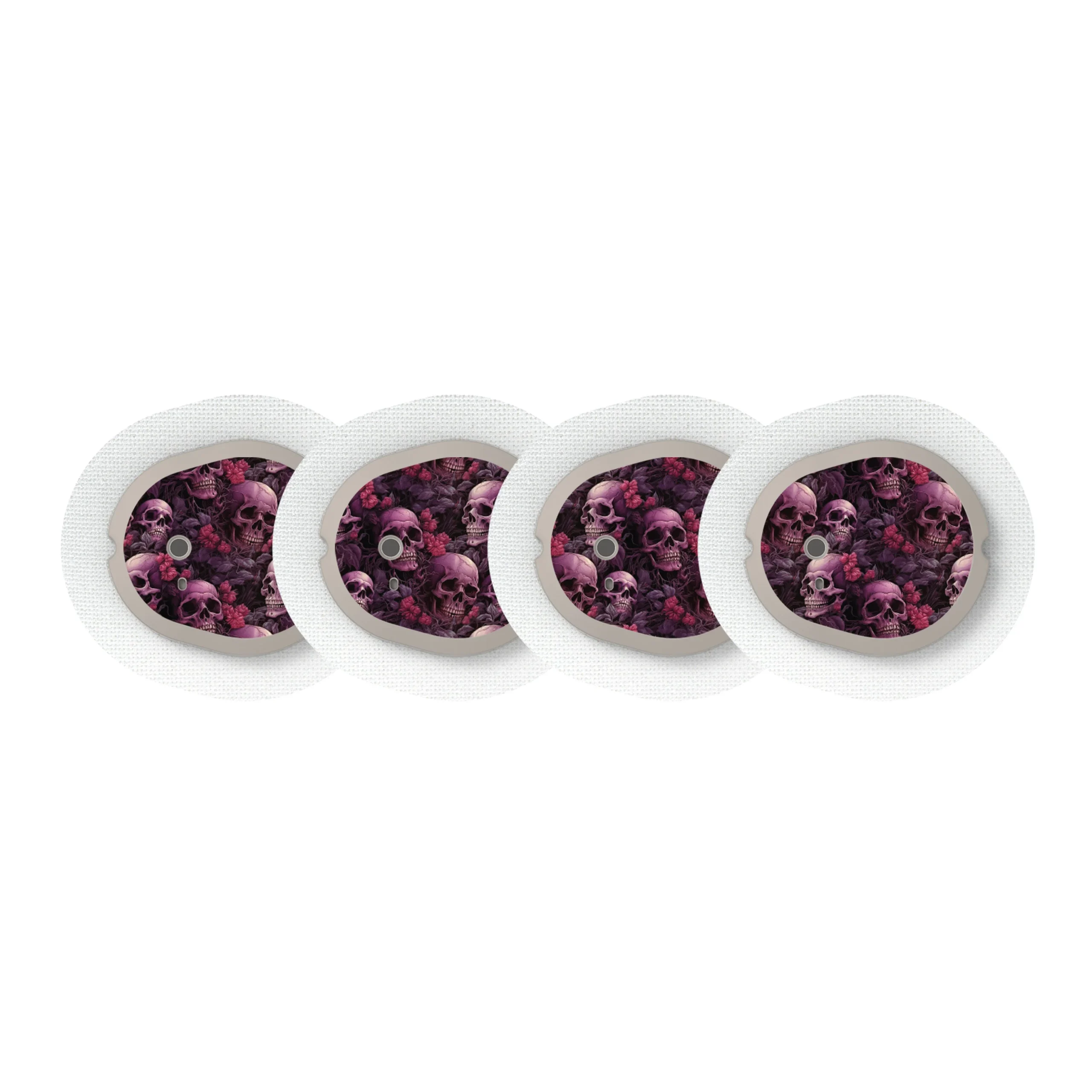 Pink Skulls Designed for the DEXCOM G7 and Stelo Transmitter