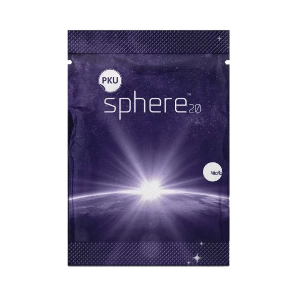 PKU sphere 20 PKU Oral Supplement, Red Berry Flavor, 35 Gram Individual Packet