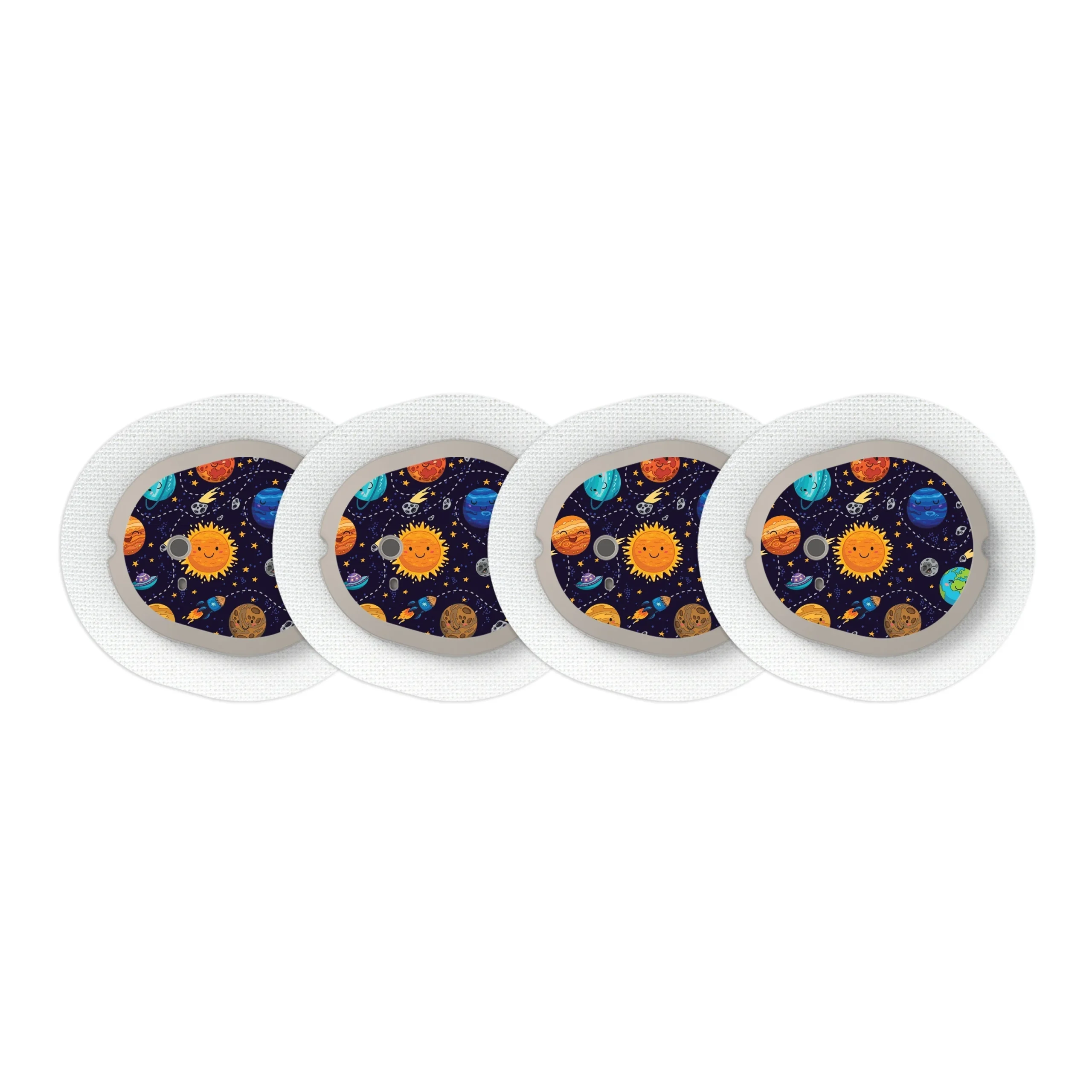 Planetary Sticker Designed for the DEXCOM G7 and Stelo Transmitter