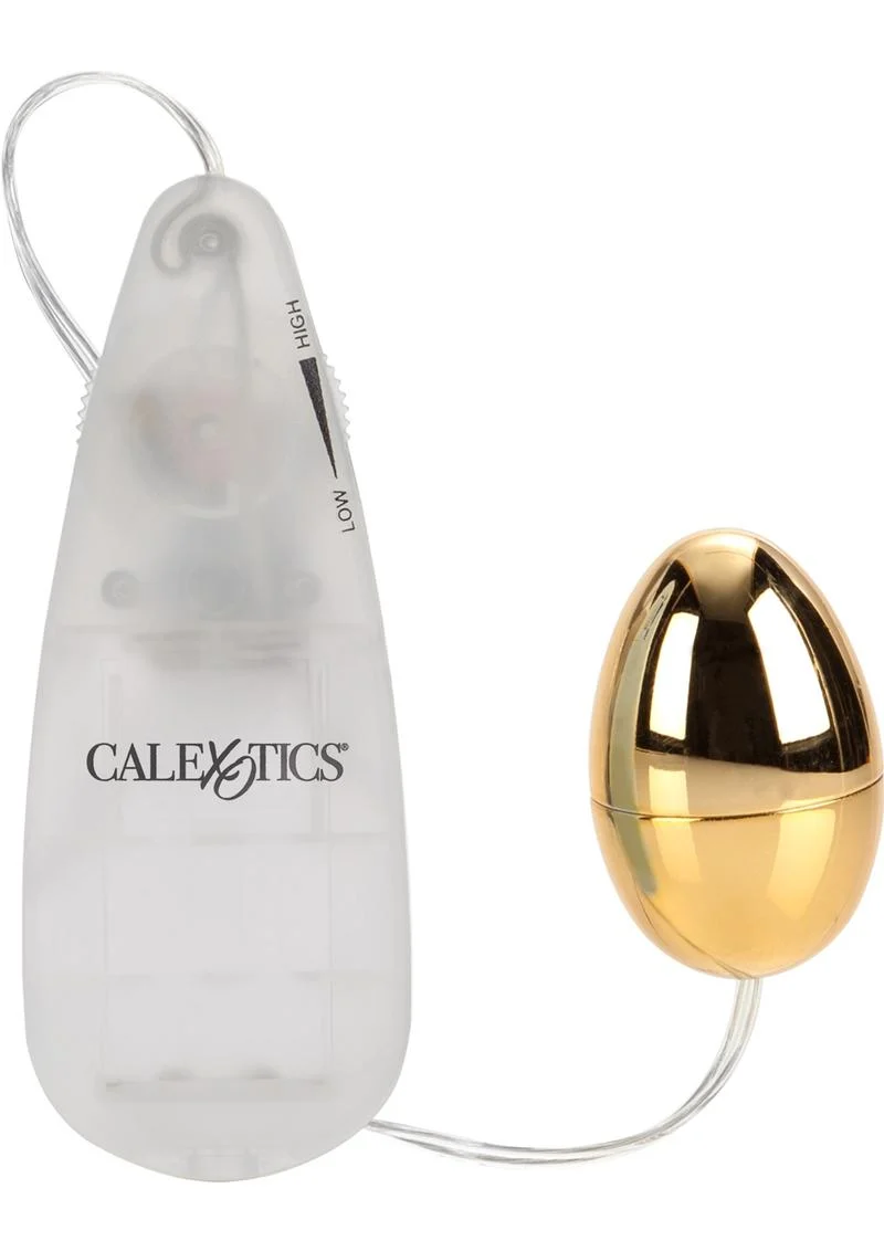 Pocket Exotics Vibrating Gold Egg